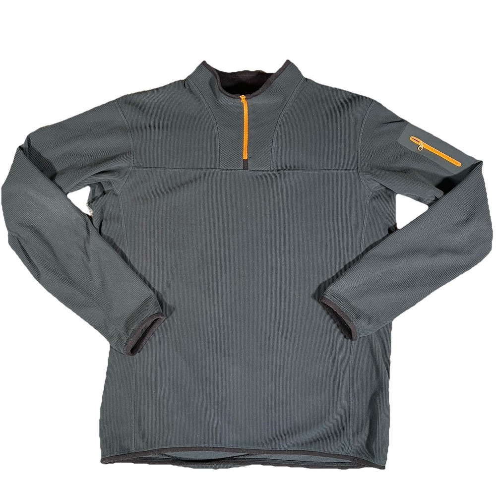 Arc'teryx Men's Covert Quarter Zip Neck Polartec Fleece Green Large